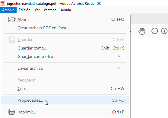 Insertar metadatos a PDF para optimizar el SEO